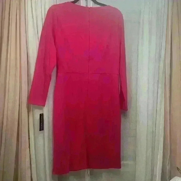 NWT Sz 10 Donna Morgan Mini Dress in pink Item#4W - Picture 8 of 8